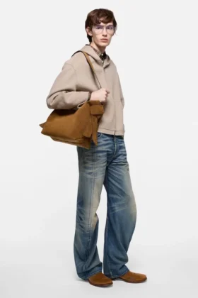 Bolso midi de ante Musubi