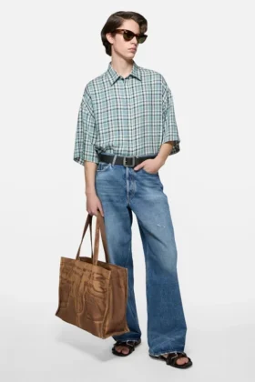 Camisa de franela a cuadros