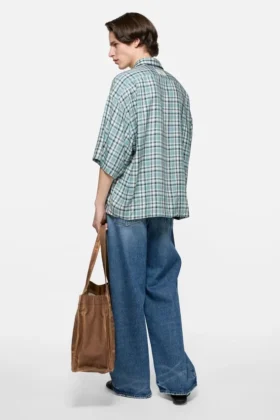 Camisa de franela a cuadros