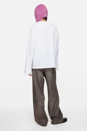 Camiseta con logotipo – corte holgado