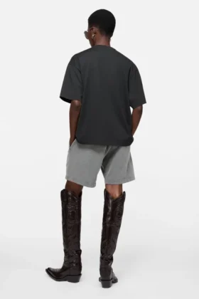 Camiseta con logotipo - corte holgado