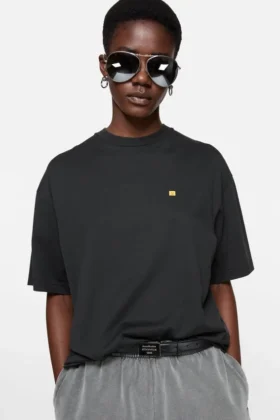 Camiseta con logotipo – corte holgado