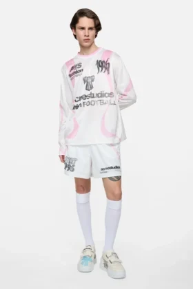Camiseta gráfica estilo camiseta deportiva