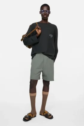 Pantalones cortos de felpa
