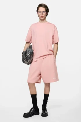 Pantalones cortos de forro polar con logotipo