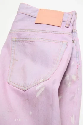 Pantalones cortos vaqueros rosas