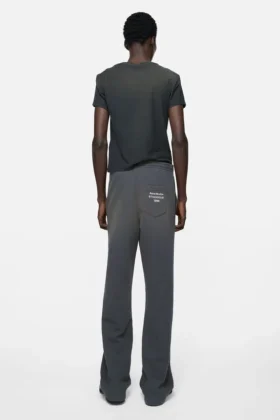 Pantalones de felpa con logotipo estampado