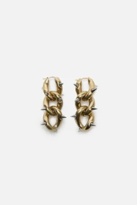 Pendientes de cadena gruesa
